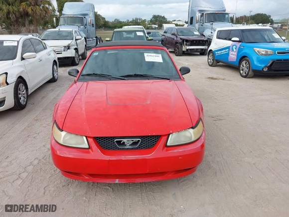 2003 Ford Mustang Deluxe with VIN 1FAFP44433F362647, listed as a IAAI auction lot 41062105 with 168,030 mi miles. Bid and sale history available at carsss.com. Image 6.
