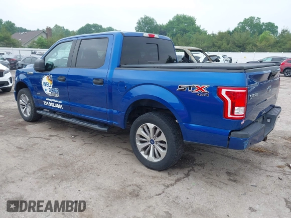 2017 Ford F-150 XL z VIN 1FTEW1EP2HFC00290, wystawiony jako IAAI lot #42390498 z przebiegiem 136 065 mil mil oraz . Historia ofert i sprzedaży dostępna na DreamBid. Obrazek 3.