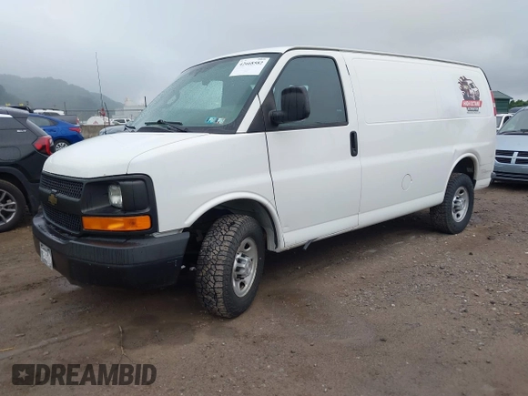 2016 Chevrolet Express Cargo with VIN 1GCWGAFG8G1147848, listed as a IAAI auction lot 42668582 with 237,768 mi miles and . Bid and sale history available at DreamBid. Image 2.