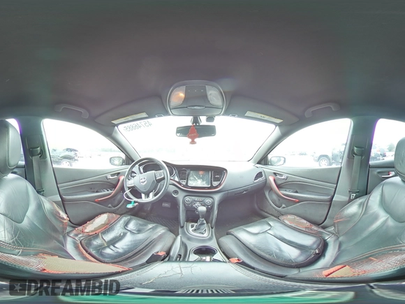2013 Dodge Dart GT with VIN 1C3CDFCB9DD100134, listed as a Copart auction lot 45746885 with 158,268 mi miles and Salvage title. Bid and sale history available at DreamBid. Image 14.