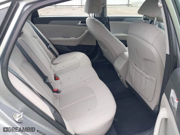 2017 Hyundai Sonata SE with VIN 5NPE24AFXHH564974, listed as a IAAI auction lot 39409674 with 1 mi miles. Bid and sale history available at carsss.com. Image 8.