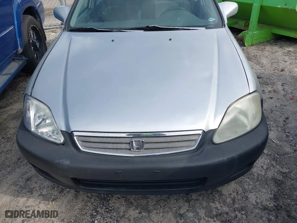 1999 Honda Civic EX with VIN 2HGEJ8649XH590637, listed as a IAAI auction lot 41584579 with 184,999 mi miles. Bid and sale history available at carsss.com. Image 6.