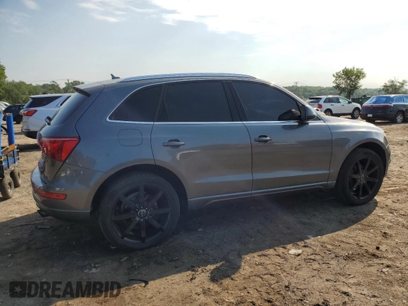 2012 Audi Q5 Premium Plus with VIN WA1LFAFP4CA056733, listed as a Copart auction lot 62909905 with 187,784 mi miles and Clean title. Bid and sale history available at DreamBid. Image 3.