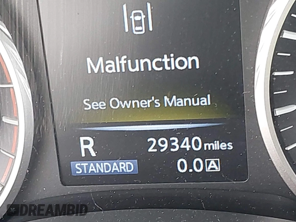 2021 Infiniti Q60 Red Sport 400 with VIN JN1FV7LL4MM560101, listed as a IAAI auction lot 41459579 with 29,340 mi miles and . Bid and sale history available at DreamBid. Image 15.