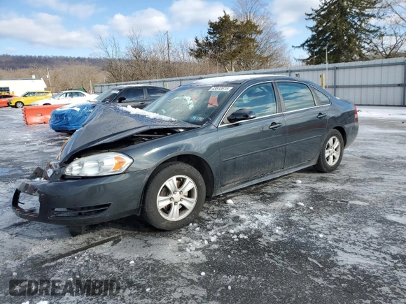 2014 Chevrolet Impala LS z VIN 2G1WA5E32E1186037, wystawiony jako Copart lot #43812615 z przebiegiem Nie podano mil oraz Szkoda całkowita • Salvage title. Historia ofert i sprzedaży dostępna na DreamBid. Obrazek 1.