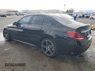2016 Mercedes-Benz C 450 AMG with VIN 55SWF6EB6GU115637, listed as a Copart auction lot 48511815 with 118,824 mi miles and Clean Title. Bid and sale history available at carsss.com. Image 2.