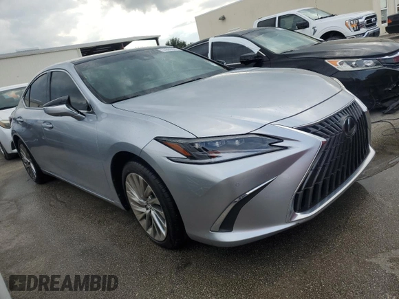 2022 Lexus ES with VIN 58AFZ1B18NU123996, listed as a Copart auction lot 74600884 with 11,788 mi miles and Salvage Title. Bid and sale history available at carsss.com. Image 4.