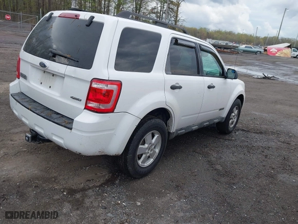 2008 Ford Escape XLT with VIN 1FMCU93Z38KD66594, listed as a IAAI auction lot 41994048 with 249,395 mi miles. Bid and sale history available at carsss.com. Image 4.