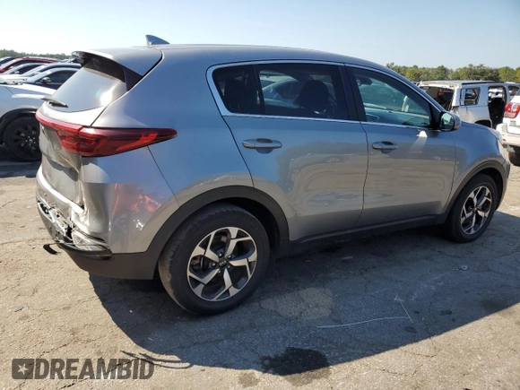 2021 Kia Sportage LX with VIN KNDPM3AC8M7863851, listed as a Copart auction lot 78865244 with 89,234 mi miles and Salvage Title. Bid and sale history available at carsss.com. Image 3.