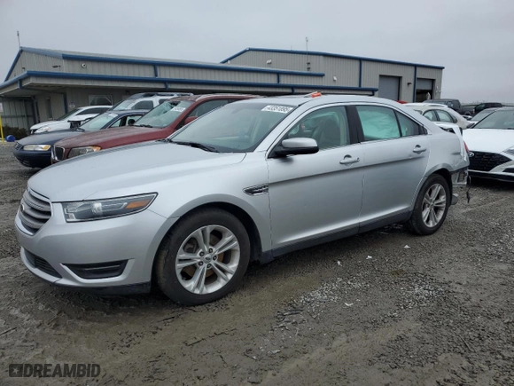 2015 Ford Taurus SEL with VIN 1FAHP2H88FG151257, listed as a Copart auction lot 43351895 with 154,073 mi miles and Salvage Title. Bid and sale history available at carsss.com. Image 1.