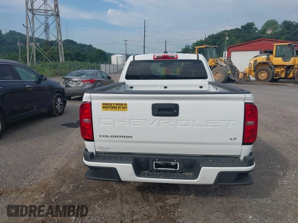 2022 Chevrolet Colorado 2WD LT z VIN 1GCHSCEA5N1274585, wystawiony jako IAAI lot #42621452 z przebiegiem 20 562 mil mil oraz . Historia ofert i sprzedaży dostępna na DreamBid. Obrazek 17.