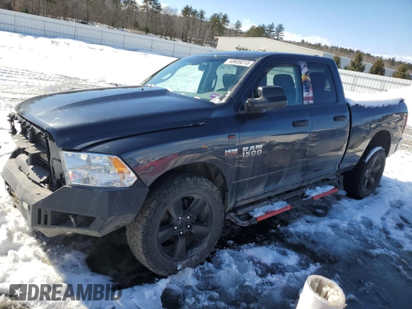 2017 Ram 1500 Express with VIN 1C6RR7FT3HS798864, listed as a Copart auction lot 45659215 with 122,583 mi miles and Salvage Title. Bid and sale history available at carsss.com. Image 1.