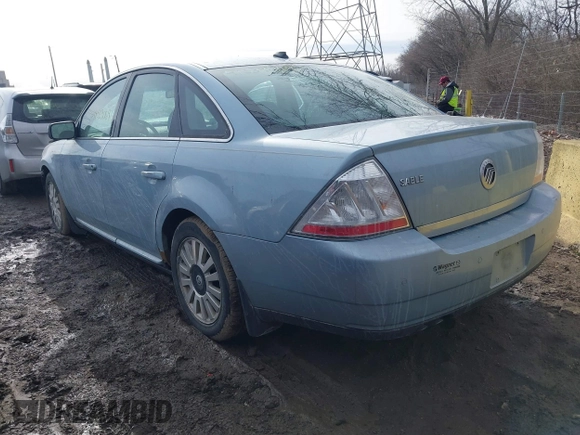 2008 Mercury Sable with VIN 1MEHM40W18G605133, listed as a IAAI auction lot 41539069 with 127,321 mi miles. Bid and sale history available at carsss.com. Image 3.
