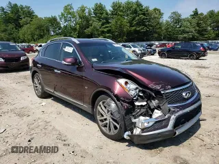 2017 Infiniti QX50 with VIN JN1BJ0RR1HM403970, listed as a Copart auction lot 77878474 with 57,531 mi miles and Non Repairable. Bid and sale history available at carsss.com. Image 11.