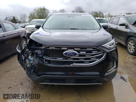 2020 Ford Edge SEL с VIN 2FMPK4J90LBA34676, выставлен на аукционе Copart как лот 55577665 с пробегом 113 214 миль миль и Списание • Salvage title. История ставок и продаж доступна на DreamBid. Изображение 5.