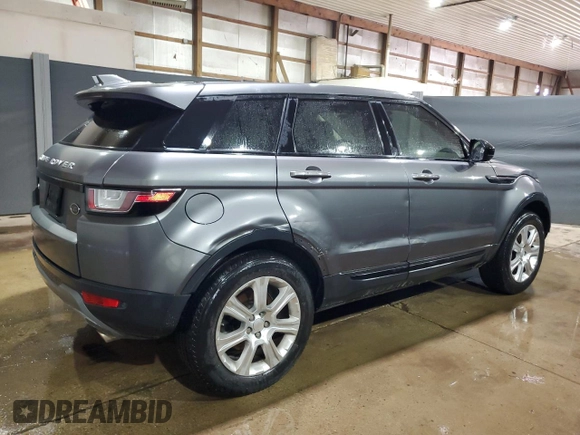 2017 Land Rover Range Rover Evoque SE with VIN SALVP2BG3HH169653, listed as a Copart auction lot 60303815 with 169,344 mi miles and Clean title. Bid and sale history available at DreamBid. Image 3.