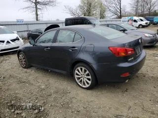 2007 Lexus IS 250 with VIN JTHCK262972018893, listed as a Copart auction lot 52823775 with 236,155 mi miles and Clean Title. Bid and sale history available at carsss.com. Image 2.
