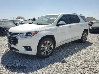 2020 Chevrolet Traverse Premier with VIN 1GNEVKKW9LJ202023, listed as a Copart auction lot 52067905 with 58,790 mi miles and Salvage title. Bid and sale history available at DreamBid. Image 1.