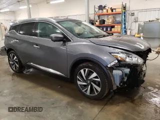 2018 Nissan Murano Platinum with VIN 5N1AZ2MH7JN163055, listed as a Copart auction lot 52533705 with 78,816 mi miles and Salvage Title. Bid and sale history available at carsss.com. Image 4.