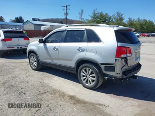 2011 Kia Sorento EX with VIN 5XYKUDA28BG104771, listed as a IAAI auction lot 41875456 with 137,340 mi miles. Bid and sale history available at carsss.com. Image 3.
