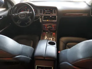 2014 Audi Q7 3.0T Premium with VIN WA1CGAFE1ED017773, listed as a Copart auction lot 49461585 with 121,075 mi miles and Salvage Title. Bid and sale history available at carsss.com. Image 8.
