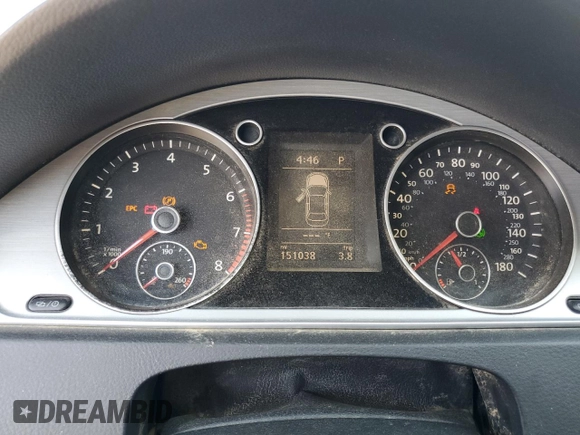 2016 Volkswagen CC Sport with VIN WVWBP7AN6GE513550, listed as a Copart auction lot 65621524 with 151,038 mi miles and Salvage Title. Bid and sale history available at carsss.com. Image 9.