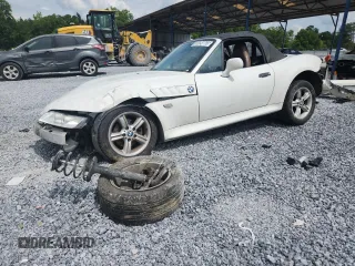2000 BMW Z3 2.5 with VIN 4USCH9346YLG04362, listed as a Copart auction lot 60333775 with 184,887 mi miles and Salvage title. Bid and sale history available at DreamBid. Image 1.