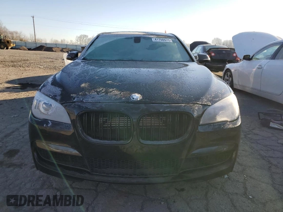 2014 BMW 7 Series 750i xDrive with VIN WBAYB6C53ED224562, listed as a Copart auction lot 41780975 with 81,495 mi miles and Clean Title. Bid and sale history available at carsss.com. Image 5.