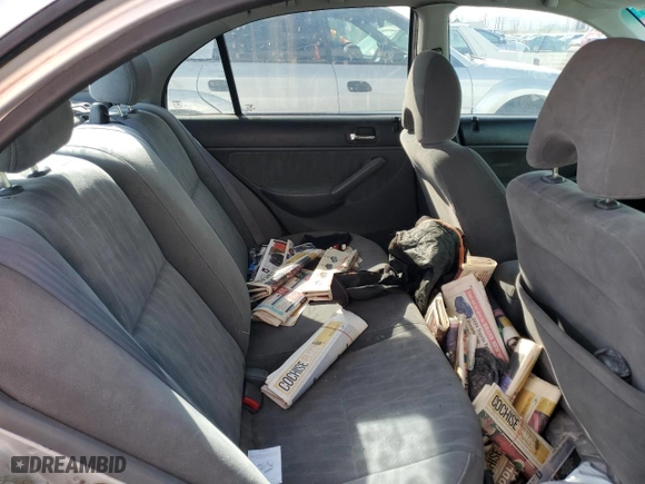 2005 Honda Civic Sdn LX with VIN 1HGES15555L013764, listed as a Copart auction lot 48939035 with 266,945 mi miles and Salvage Title. Bid and sale history available at carsss.com. Image 10.