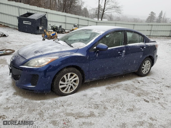 2012 Mazda Mazda3 i Touring with VIN JM1BL1VG6C1509665, listed as a Copart auction lot 85573884 with 171,801 mi miles and Clean Title. Bid and sale history available at carsss.com. Image 1.