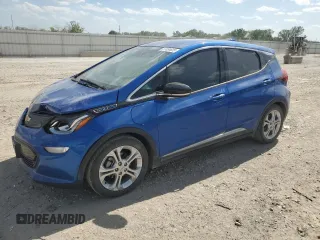 2020 Chevrolet Bolt EV LT with VIN 1G1FY6S01L4136842, listed as a Copart auction lot 57494605 with 50,328 mi miles and Salvage title. Bid and sale history available at DreamBid. Image 1.