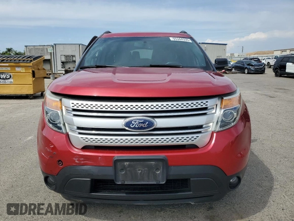 2012 Ford Explorer XLT with VIN 1FMHK7D86CGB02609, listed as a Copart auction lot 55344335 with 96,034 mi miles and Salvage Title. Bid and sale history available at DreamBid. Image 5.