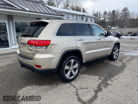 2014 Jeep Grand Cherokee Limited with VIN 1C4RJFBM2EC315721, listed as a Copart auction lot 44842505 with 180,972 mi miles and Clean title. Bid and sale history available at DreamBid. Image 4.