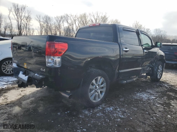 2013 Toyota Tundra 4WD Truck LTD with VIN 5TFHY5F15DX281119, listed as a Copart auction lot 45706275 with NaN miles and Salvage Title. Bid and sale history available at carsss.com. Image 3.