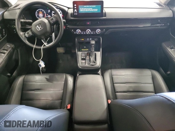 2025 Honda CR-V EX-L with VIN 2HKRS4H74SH437368, listed as a Copart auction lot 49466965 with 10,426 mi miles and Salvage Title. Bid and sale history available at DreamBid. Image 8.