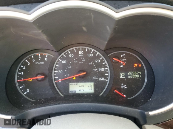 2014 Nissan Quest S with VIN JN8AE2KP8E9100270, listed as a Copart auction lot 48731605 with 205,624 mi miles and Salvage Title. Bid and sale history available at DreamBid. Image 9.