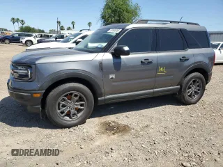 2023 Ford Bronco Sport Big Bend z VIN 3FMCR9B63PRE35688, wystawiony jako Copart lot #52506955 z przebiegiem Nie podano mil oraz Szkoda całkowita • Salvage title. Historia ofert i sprzedaży dostępna na DreamBid. Obrazek 1.