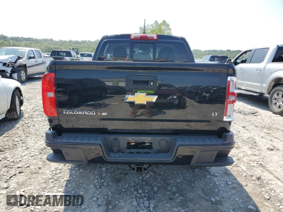 2020 Chevrolet Colorado 4WD LT with VIN 1GCGTCEN4L1220042, listed as a Copart auction lot 66352084 with 0 mi miles and Salvage Title. Bid and sale history available at carsss.com. Image 6.