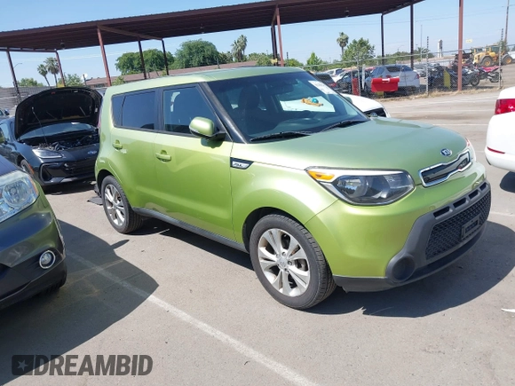 2014 Kia Soul + with VIN KNDJP3A59E7710072, listed as a IAAI auction lot 42180237 with 116,070 mi miles and . Bid and sale history available at DreamBid. Image 1.