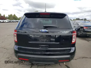 2014 Ford Utility Police Interceptor with VIN 1FM5K8AR2EGA04458, listed as a Copart auction lot 73454084 with 137,214 mi miles and Salvage Title. Bid and sale history available at carsss.com. Image 6.