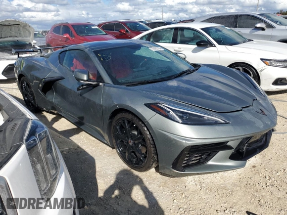 2022 Chevrolet Corvette 1LT with VIN 1G1YA2D43N5103988, listed as a Copart auction lot 76402164 with 0 mi miles and Non Repairable. Bid and sale history available at carsss.com. Image 4.