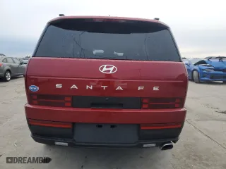 2025 Hyundai Santa Fe SEL with VIN 5NMP24GL3SH110186, listed as a Copart auction lot 45407705 with 543 mi miles and Salvage Title. Bid and sale history available at carsss.com. Image 6.