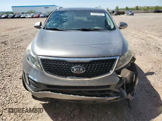 2014 Kia Sportage EX с VIN KNDPC3AC4E7630733, выставлен на аукционе Copart как лот 57499365 с пробегом 59 651 миль миль и Списание • Salvage title. История ставок и продаж доступна на DreamBid. Изображение 5.