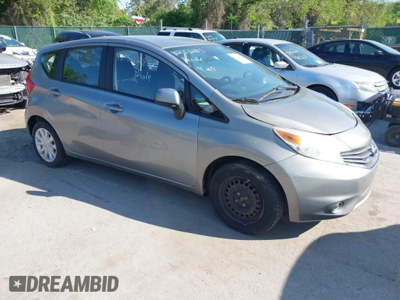 2014 Nissan Note SV with VIN 3N1CE2CP0EL404867, listed as a IAAI auction lot 42150285 with 124,370 mi miles and . Bid and sale history available at DreamBid. Image 1.