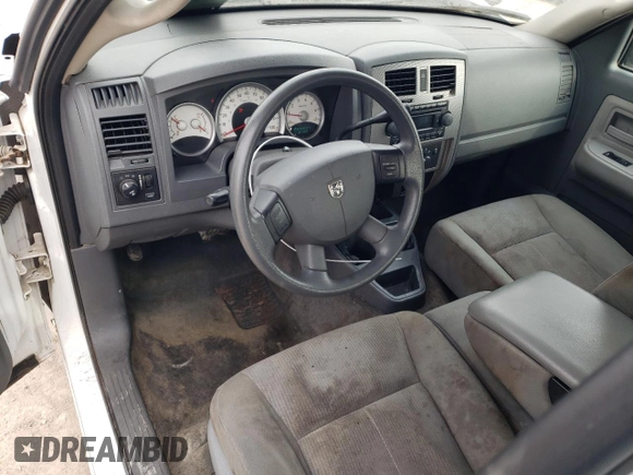 2006 Dodge Dakota SLT with VIN 1D7HE42K86S607616, listed as a Copart auction lot 45513205 with 181,107 mi miles and Salvage Title. Bid and sale history available at carsss.com. Image 8.