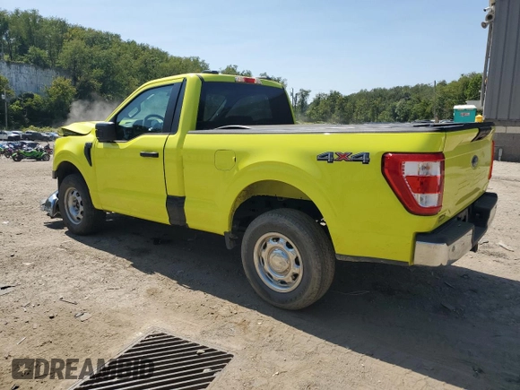 2022 Ford F-150 XL with VIN 1FTMF1EB3NKE01585, listed as a Copart auction lot 68897514 with 29,951 mi miles and Salvage title. Bid and sale history available at DreamBid. Image 2.