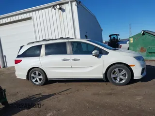 2018 Honda Odyssey EX-L with VIN 5FNRL6H75JB044422, listed as a IAAI auction lot 41730576 with 120,587 mi miles and . Bid and sale history available at DreamBid. Image 13.