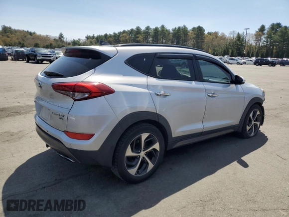 2016 Hyundai Tucson Limited z VIN KM8J3CA25GU060397, wystawiony jako Copart lot #54779025 z przebiegiem 135 358 mil mil oraz Szkoda całkowita • Salvage title. Historia ofert i sprzedaży dostępna na DreamBid. Obrazek 3.