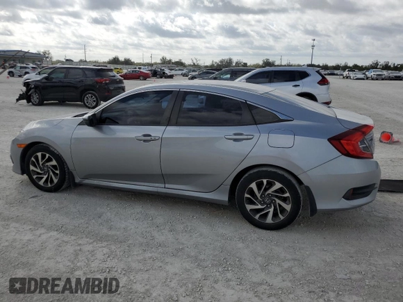 2016 Honda Civic EX with VIN 19XFC2F74GE059765, listed as a Copart auction lot 45555735 with 48,643 mi miles and Salvage Title. Bid and sale history available at DreamBid. Image 2.