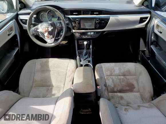 2014 Toyota Corolla L with VIN 2T1BURHE4EC092843, listed as a Copart auction lot 60063365 with 177,659 mi miles and Salvage title. Bid and sale history available at DreamBid. Image 8.